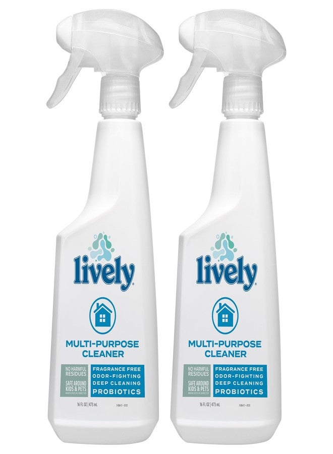 لايفلي مجموعة منظف متعدد الأغراض من لايفلي (عبوتان)، تركيبة خالية من العطور وقابلة للتحلل الحيوي - Image 1